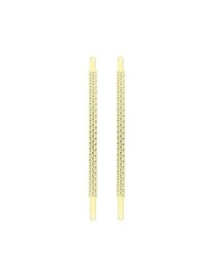 26 Triple Square Twisted Spring Fork Bars Gold.